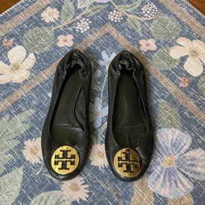 Tory Burch Reva leather ballet flat